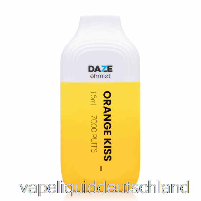 7 Daze Ohmlet 7000 Einweg-Orange-Kiss-Vape-Flüssigkeit
